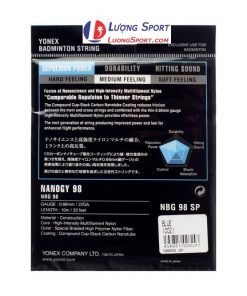 Alternative view of Dây Cước Căng Vợt Yonex Nanogy BG 98 - Tặng (1 quấn cán - Free công đan)