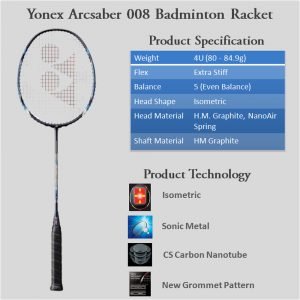 Vợt cầu lông Yonex Arc Saber 008