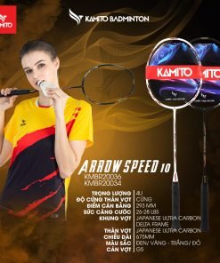 Vợt cầu lông Kamito Arrow Speed 10 - MUA 1 TẶNG 1 + BALO