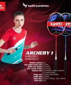 Vợt cầu lông Kamito Archery 1 chính hãng 2020 - MUA 1 TẶNG 1 + BALO