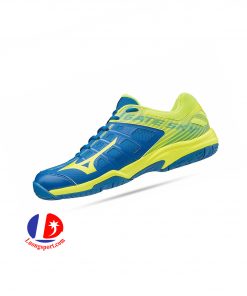 Giày cầu lông Mizuno Gate Sky 2 Xanh Vàng Chính hãng 2020