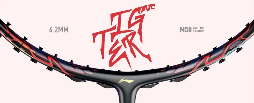 [FULL SET] Vợt cầu lông Lining AxForce 90 Tiger Max chính hãng 2022