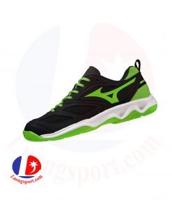 Giày cầu lông Mizuno Dynablitz - Đen Xanh Chuối chính hãng