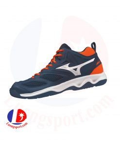 Giày cầu lông Mizuno Dynablitz Mid - Xanh Than chính hãng