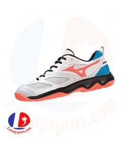 Giày cầu lông Mizuno Dynablitz - Trắng Hồng chính hãng