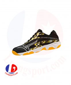 Giày cầu lông Mizuno Wave Thunderstorm - Đen Vàng chính hãng
