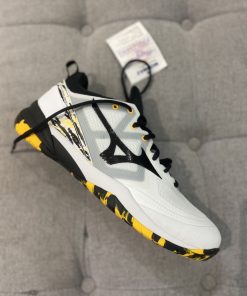 Alternative view of Giày Cầu Lông Mizuno Wave Fang Zero 2 - Trắng Đen Vàng Chính Hãng