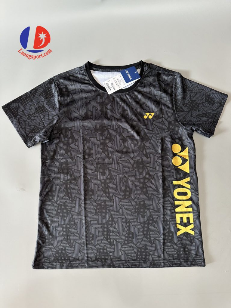 Áo Cầu Lông Yonex Nam 22038 Đen New 2022