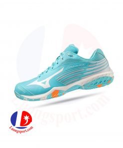 Giày cầu lông Mizuno Wave Claw 2 - Xanh Chính hãng
