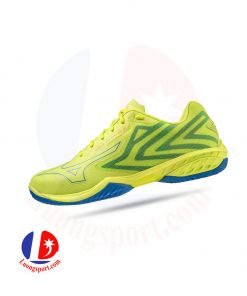 Giày cầu lông Mizuno Wave Claw EL 2 Xanh Chuối chính hãng