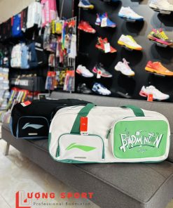 Alternative view of Túi cầu lông Lining ABJT011-3 Trắng New 2023 (Nội Địa )