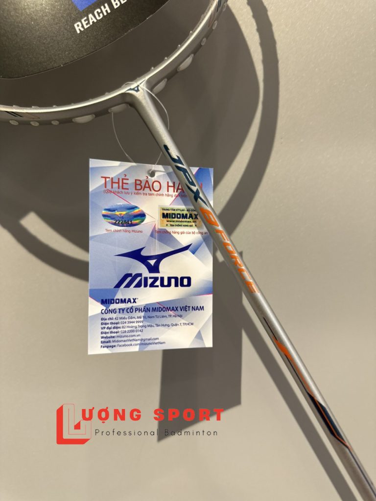 Vợt Cầu Lông Mizuno JPX 8 Force - Bạc Xanh Cam Chính Hãng
