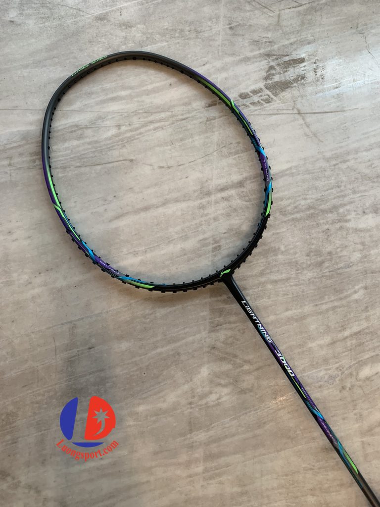 Vợt cầu lông Lining Lightning 3000 Grey - Nội Địa Trung