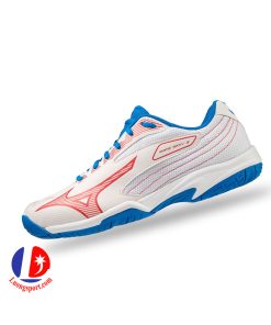 Giày Cầu Lông Mizuno Gate Sky Plus 3 - Trắng Đỏ Xanh Chính Hãng