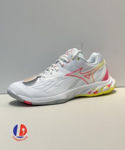 Alternative view of Giày Cầu Lông Mizuno Wave Fang 2 - Trắng Hồng (Mã JP)