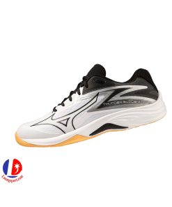 Giày cầu lông Mizuno Thunder Blade Z - Trắng Đen Chính Hãng (V1GA237051)