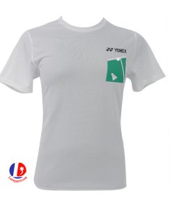 Áo cầu lông Yonex RM 2530 - White/Green chính hãng