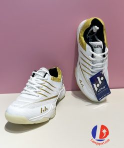 Alternative view of Giày Cầu Lông LEFUS L026 Trắng Xanh Vàng 2023