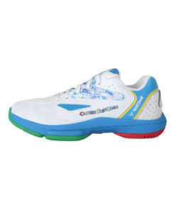 Alternative view of Giày Cầu Lông Victor A39JR CS Xanh Trắng | Crayon Shinchan