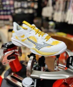 Alternative view of Giày Cầu Lông Mizuno Wave Claw Neo 2- Trắng Đen Vàng Chính Hãng (71GA227042)