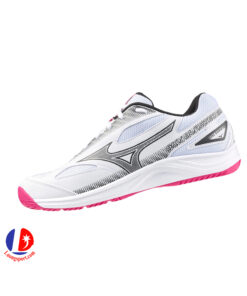 Giày Cầu Lông Mizuno Sky Blaster 3 - Trắng Đen Hồng Chính Hãng (71GA234504)