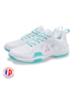 Giày Cầu Lông Kawasaki 3322 - Trắng Xanh Chính Hãng
