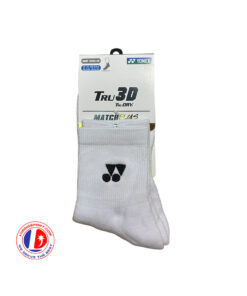 Vớ Cầu Lông Yonex Tru 3D 1055S-SR Trắng