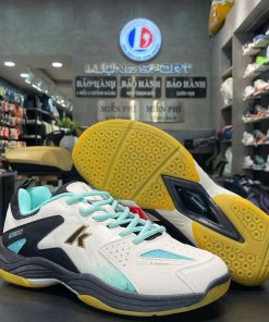 Alternative view of Giày Cầu Lông Kawasaki K3333 Trắng Xanh Chính Hãng