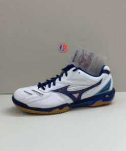 Alternative view of Giày Cầu Lông Mizuno Wave Fang Pro – (Trắng Xanh) Chính Hãng (71GA210062)