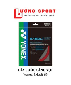 Dây Cước Căng Vợt Yonex BG Exbolt 65 - Đỏ