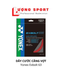 Dây Cước Căng Vợt Yonex BG EXBOLT 63 - Tặng (1 quấn cán - Free công đan)
