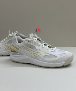 Alternative view of Giày Cầu Lông Mizuno Cyclone Speed 4 - Trắng Vàng Chính Hãng (V1GA238058)