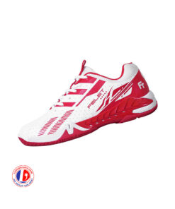 Giày cầu lông Felet Power Boost - Trắng Đỏ chính hãng
