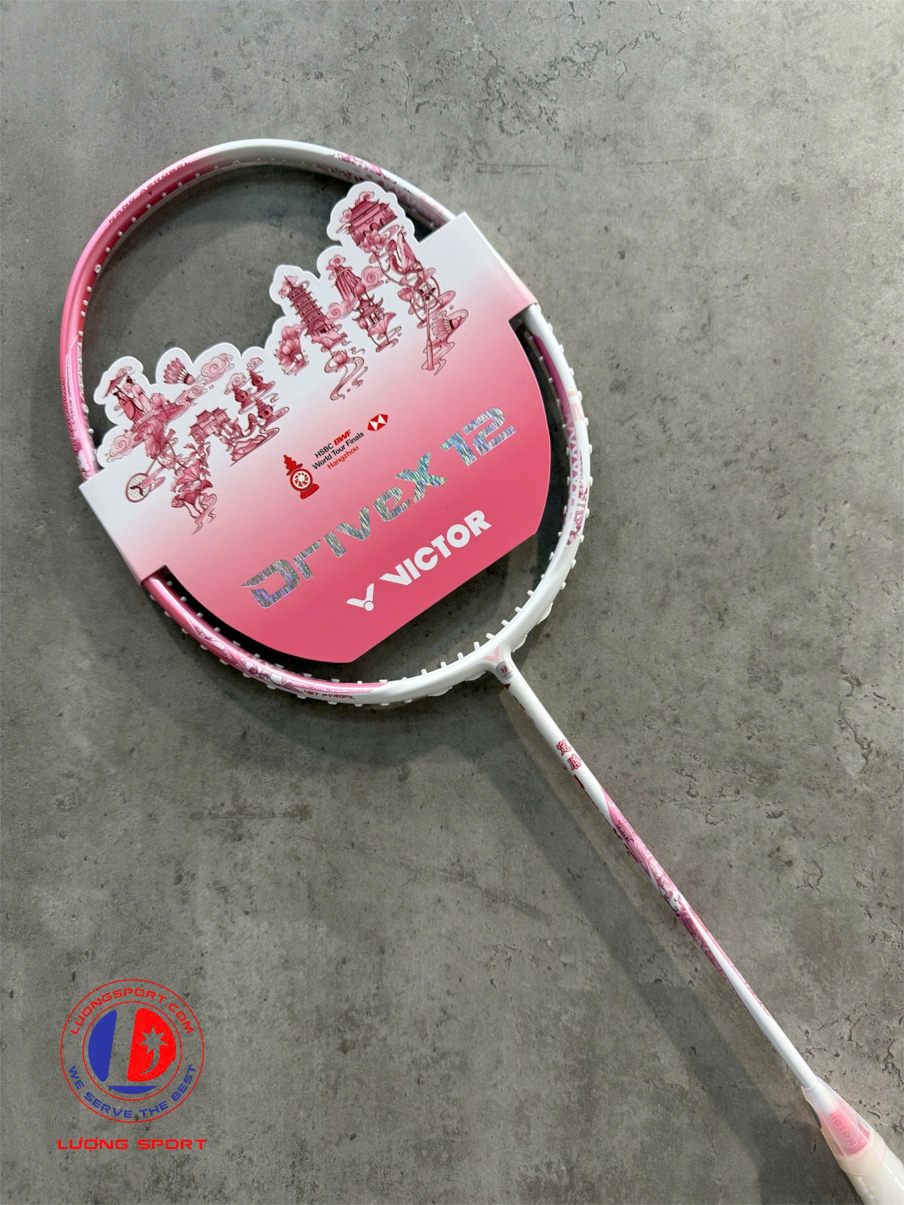 Vợt cầu lông Victor DriveX 12 WT25 Chính Hãng