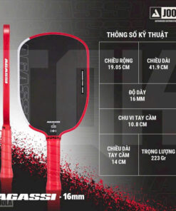 Alternative view of Vợt Pickleball Joola Agassi Pro 16mm chính hãng 2025