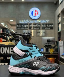 Alternative view of Giày cầu lông Yonex Cascade Accel Wide - Black / Ice Blue