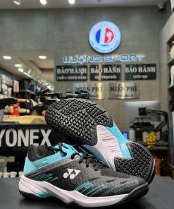 Giày cầu lông Yonex Cascade Accel Wide - Black / Ice Blue