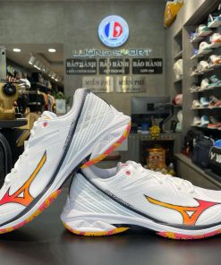 Alternative view of Giày cầu lông Mizuno Wave Claw 3 - Trắng đen chính hãng (71GA244335)