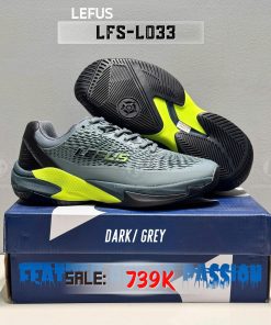 Giày Pickleball/Tennis Lefus L033 (Dark Grey) Chính Hãng