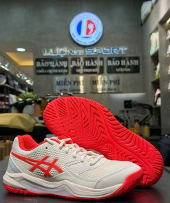 Giày Cầu Lông Asics Court Control FF 3 Men - Trắng Đỏ 2025