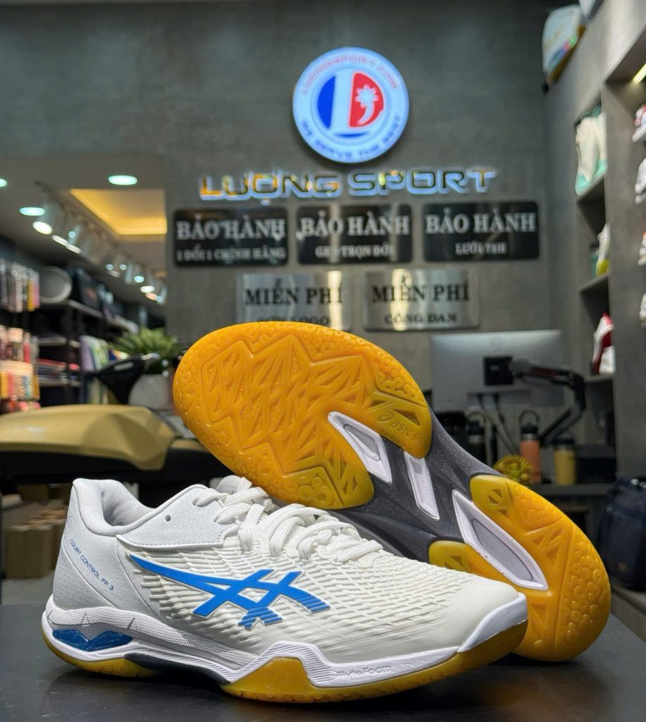 Giày cầu lông Asics Court Control FF 3 Men Trắng 2025