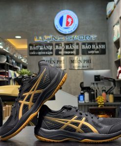 Alternative view of Giày Cầu Lông Asics Upcourt 6 Men - Đen Gold 2025