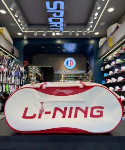 Túi Cầu Lông Li-Ning P-ABLV081-2 trắng đỏ Chính Hãng 2025